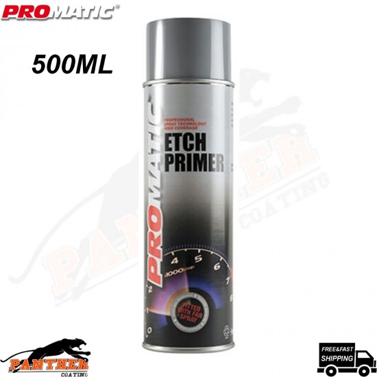 1X PROMATIC ETCH PRIMER AEROSOL SPRAY PAINT LACQUER EP500 500ML
