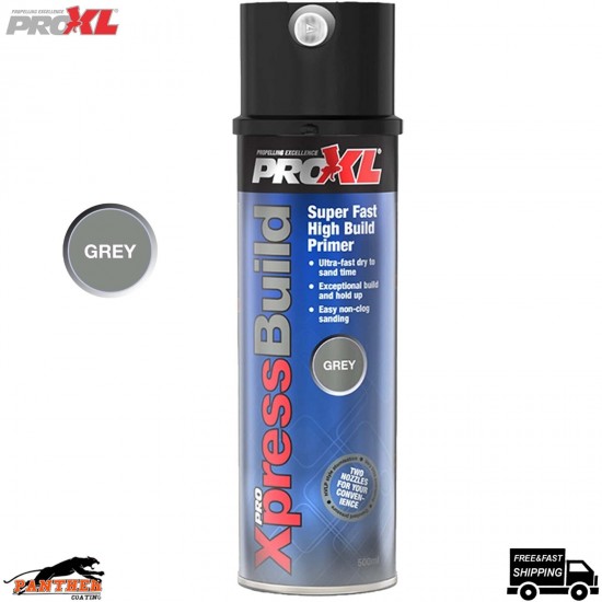 ProXL XpressBuild Primer Grey – 500ml High Build Automotive Spray