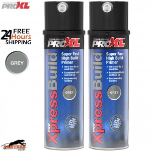 2X ProXL XpressBuild Primer Grey – 500ml High Build Automotive Spray