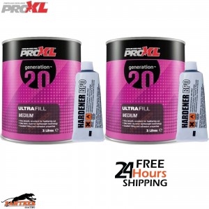 PROXL Generation20 Ultrafill Filler 3L X2 + BPO Hardener – Medium Depth Repairs