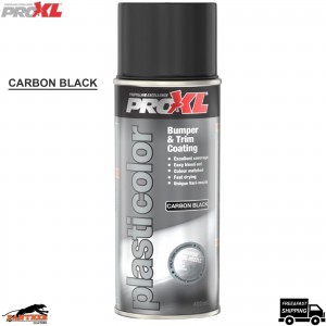 ProXL Plasticolor Carbon Black 400ml – Flexible Bumper & Trim Aerosol