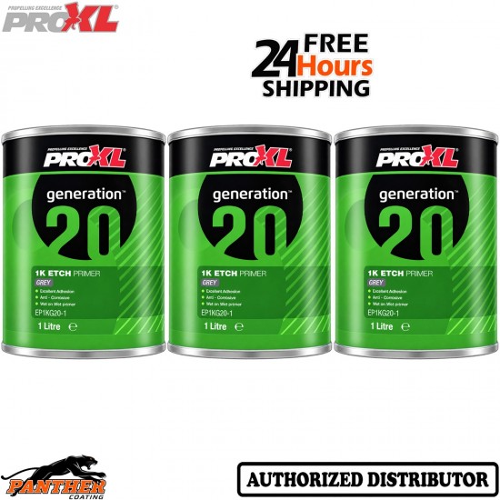3X PROXL ULTRA ETCH EPOXY PRIMER ETCHING HIGH QUALITY ULTRAETCH 1 litre