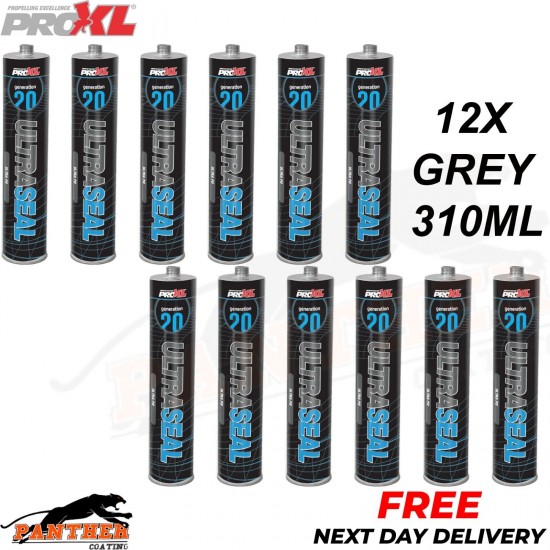 12X PROXL GENERATION 20 ULTRA PU SEALER GREY (310ML) Car Body Sealer