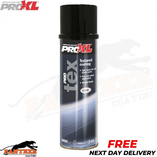 ProXL PRO Textured Clear Aerosol Bumper Paint Spray Paint PRO XL (500ml)