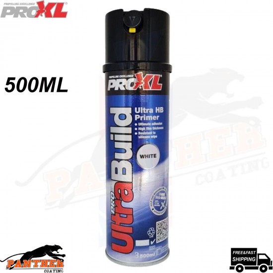 PROXL Ultra Prime Aerosol 500ml White High Build Primer Professional Quality