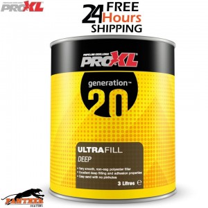 PROXL GENERATION20 - ULTRAFILL DEEP CAR BODY FILLER 3L - WITH BPO HARDENER