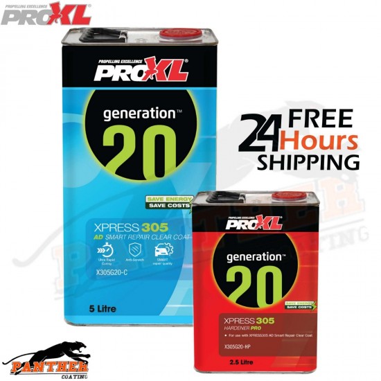 PROXL XPRESS305 HS ANTI SCRATCH RAPID CURING CLEARCOAT KIT 7.5L