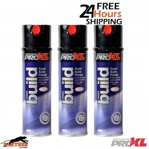 3x PROXL Pro Build Super Build Beige primer Aerosol (500ml) CAN HIGH QUALITY