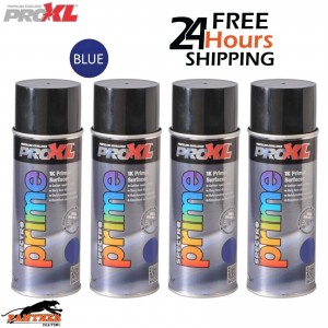 4 X PROXL SPECTRO PRIME AEROSOL 400ML - BLUE -PRO XL SPOT ETCH