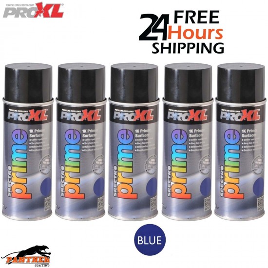5 X PROXL SPECTRO PRIME AEROSOL 400ML - BLUE -PRO XL SPOT ETCH