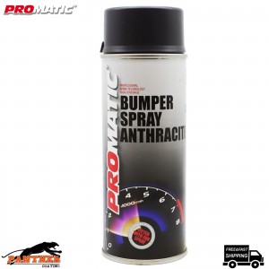 1 x Promatic Anthracite Bumper Spray Paint Aerosol 400ml Fast Drying
