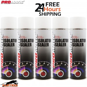 5 x PROMATIC ISOLATOR SEALER SPRAY AEROSOL PRIMER - 500ML - FREE DELIVERY