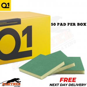 Q1 Double Sided Sanding Sponges SUPER FINE Softback Abrasive Sanding 50 pads Box