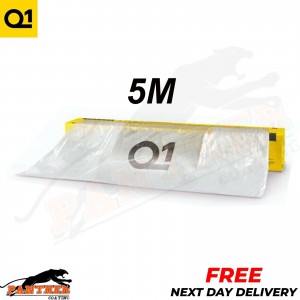 Q1 MASKING FILM SHEETING ROLL PREMIUM AUTOMOTIVE PAINT PROTECTON - 5M X 120M