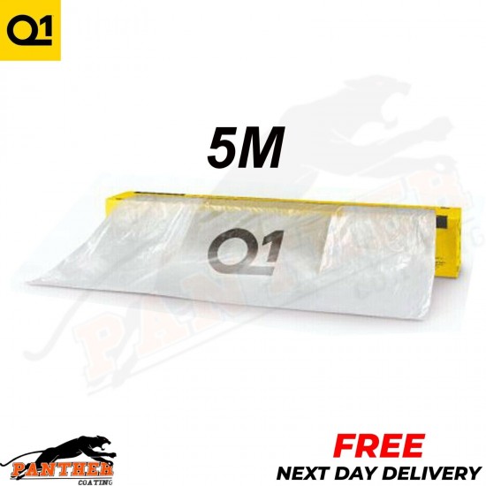 Q1 MASKING FILM SHEETING ROLL PREMIUM AUTOMOTIVE PAINT PROTECTON - 5M X 120M