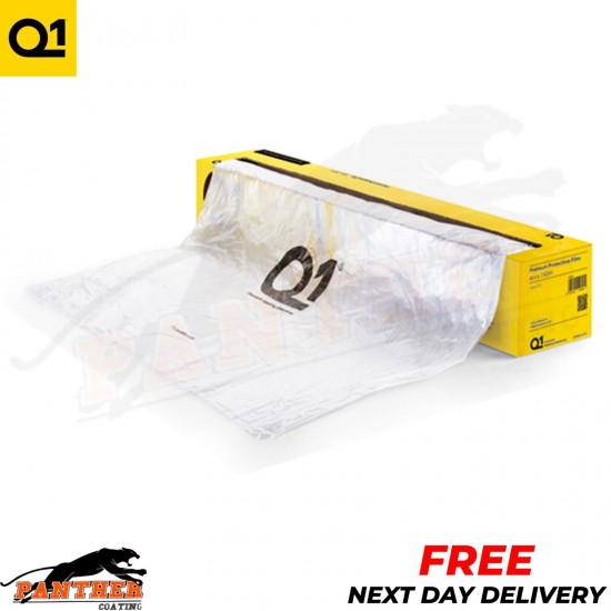 Q1 MASKING FILM SHEETING ROLL 4M X 150M PREMIUM AUTOMOTIVE PAINT PROTECTON