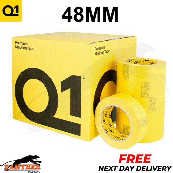 Q1 MASKING TAPE PREMIUM AUTOMOTIVE 48mm x 50m 110c - Box of 2" Roll of 20