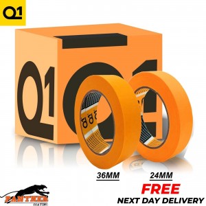 Q1 Orange Tape High Performance 120 Degree 24mm/36mm