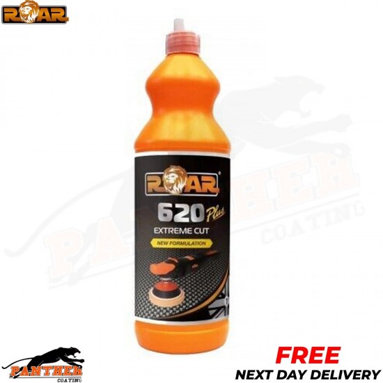ROAR 620 PIUS EXTREME CUT COMPOUND POLISH VALETING 1KG