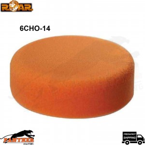 ROAR 6CHO-14 6" 150mm M14 Fetment Buffer Head Orange Compounding Foam