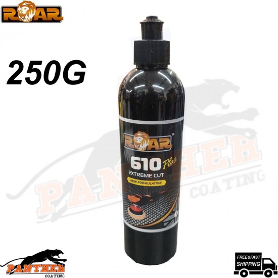 ROAR 610 PLUS EXTREME CUT NEW FORMULATION FINISHING POLISH HIGH GLOSS 250ML