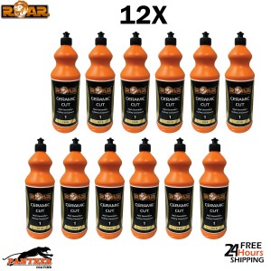 12x ROAR CERAMIC CUT 1010 POLISH CUTTING COMPOUND 1KG POLISHING VALETING NEW
