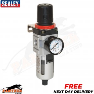 Sealey SA2001/FR Workshop Air Filter/Regulator with Gauge