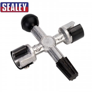 Sealey AK418 Battery Post & Terminal Cleaner 4-Way