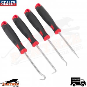 Sealey AK5214 Miniature Hook and Pick Set 4pc