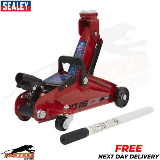 SEALEY 1015CX TROLLEY JACK 1.5T TONNE TON HYDRAULIC FLOOR CAR VECHILE NEW