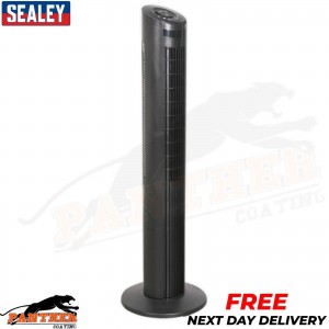 Sealey STF42 Oscillating Tower Fan 3-Speed 42in 230v