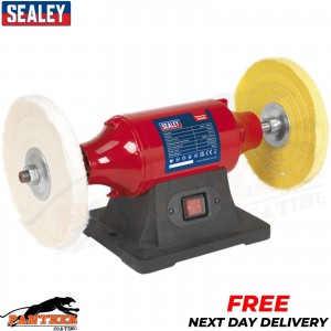 Sealey BB2002 Bench Mounting Buffer/Polisher 200mm 550W/230V