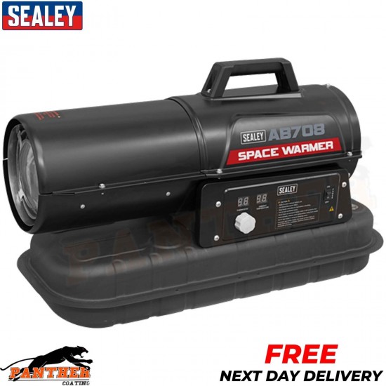 Sealey AB708 Space Warmer Paraffin Kerosene and Diesel Heater Workshop Warehouse