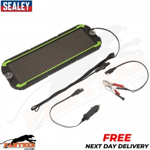 Sealey 12V Car,Van,Boat,Caravan,Camper Solar Panel Trickle Battery Charger SPP01