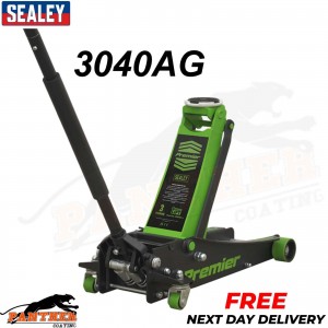 Sealey PREMIER 3040AG & AS3G 3 tonne ROCKET LIFT Trolley Jack & Axle Stands