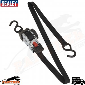 Sealey ATD25301 25mm x 3m Auto self Retractable Ratchet Tie Down Safety Strap