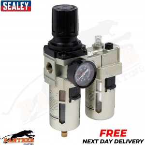 Sealey SA206 Air Filter/Regulator/Lubricator Max Airflow 105cfm