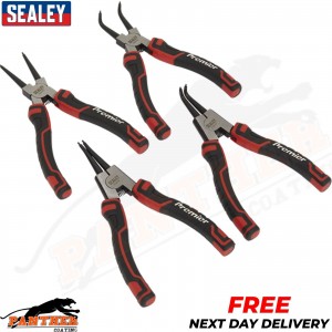 Sealey AK8457 4pc 180mm Circlip Pliers Set