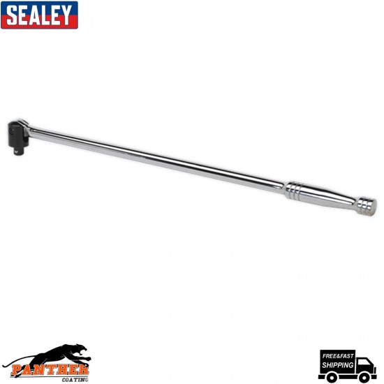 Sealey AK730 Extra Long Breaker Pull Bar 600mm 1/2"Sq Drive