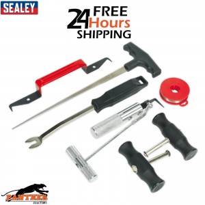 Sealey Windscreen Removal Tool Kit 7Pc - Wk3