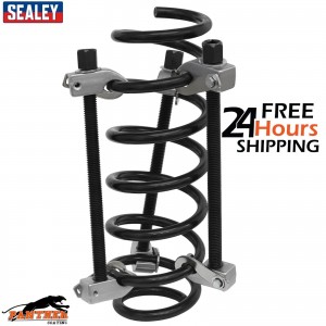 Sealey AK384 Car Coil Spring Remover Compressor/Clamp 3pc With Safety Hooks