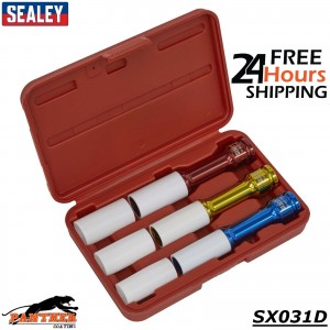 Sealey Alloy Wheel Long Reach Impact Socket Set 3pc 1/2"Sq Drive - SX031D