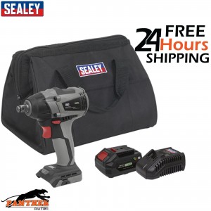 Sealey Brushless Impact Wrench Kit 1/2"Sq Drive 20V 300Nm - CP20VIWXKIT