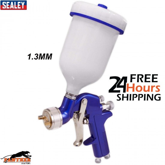 Sealey S713G Gravity Feed Spray Gun 1.3mm Set-Up