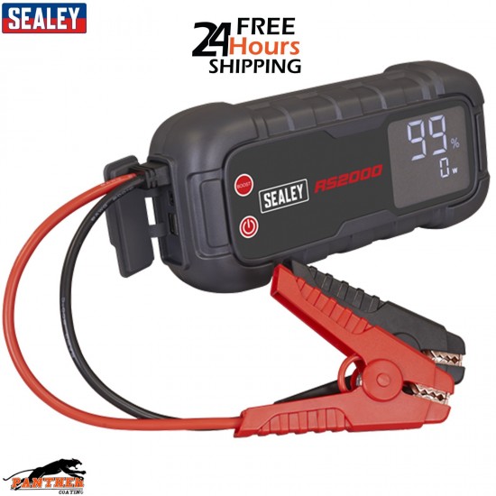 Sealey RS2000 RoadStart 2000A 12V Heavy Duty Jump Starter Power Pack Booster