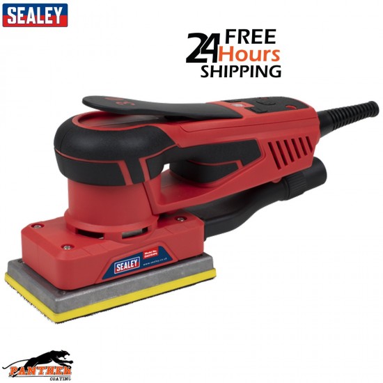 Sealey DAS151PS Brushless Orbital Sander 350W Variable Speed 80 x 133mm