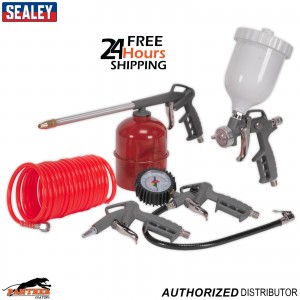 Sealey SA33G Air Tool Accessory Kit 5pc – Compressor Fittings Set