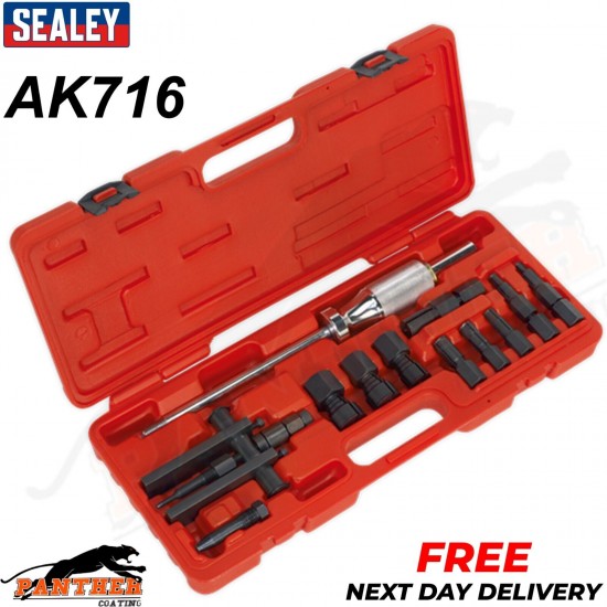 AK716 Sealey Blind Bearing Puller Set 12pc [General Workshop Tools]