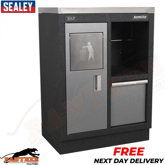 Sealey APMS57 Modular Cabinet Multi-Function Cupboard Bin litter Storage