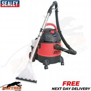 Sealey PC310 Valeting Machine Wet & Dry with Accessories 20ltr 1250W 230V